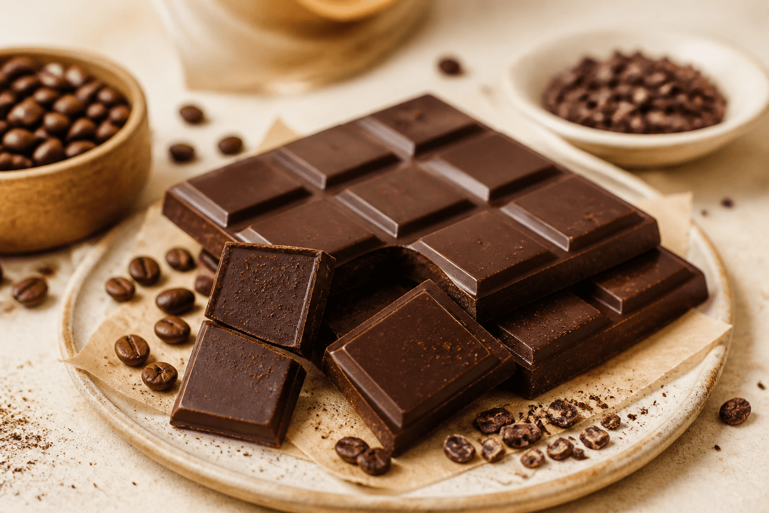 Chocolate con notas de café